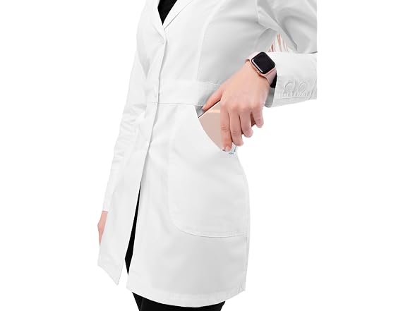 Adar Medical Uniforms Women (XXS) Lab Coat