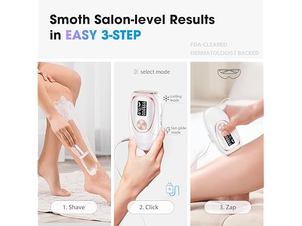 Oreeth IPL Hair Removal Device Full Body White