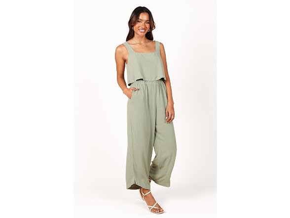 Petal & Pup (XL) Eleanor Cropped Top Black