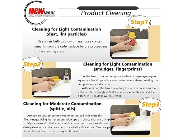 MCWlaser CVD ZnSe Focus Lens Dia: 19mm FL: