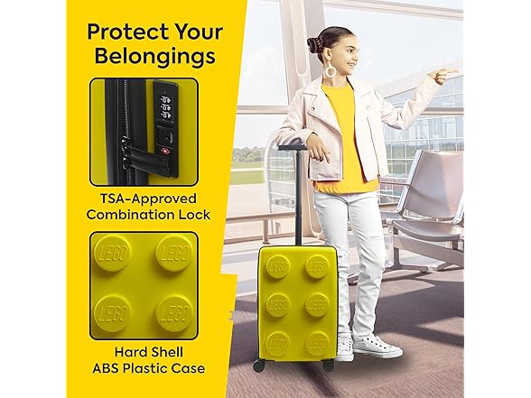 Concept One LEGO 22 Inch Carry On Luggage