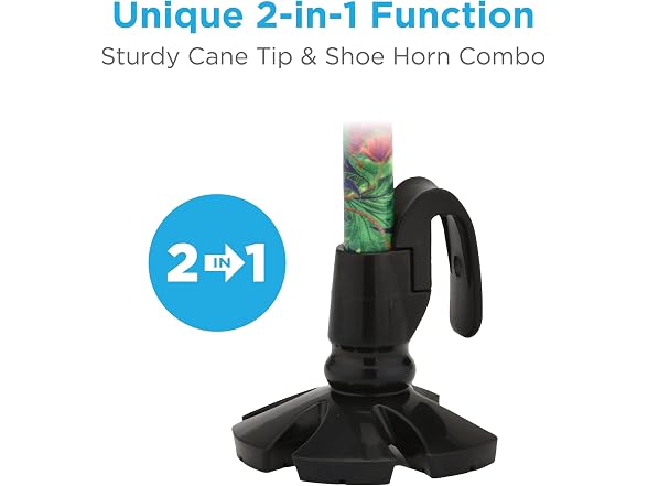 NOVA Shoe Horn Cane Tip Attachment