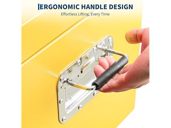 30 Inch Steel Truck Tool Box with Groove Cover