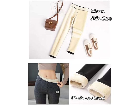 Niyokki Women (M) Winter Fleece Lined Leggings