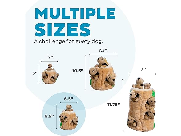 Outward Hound Hide-A-Squirrel Dog Toy – Medium