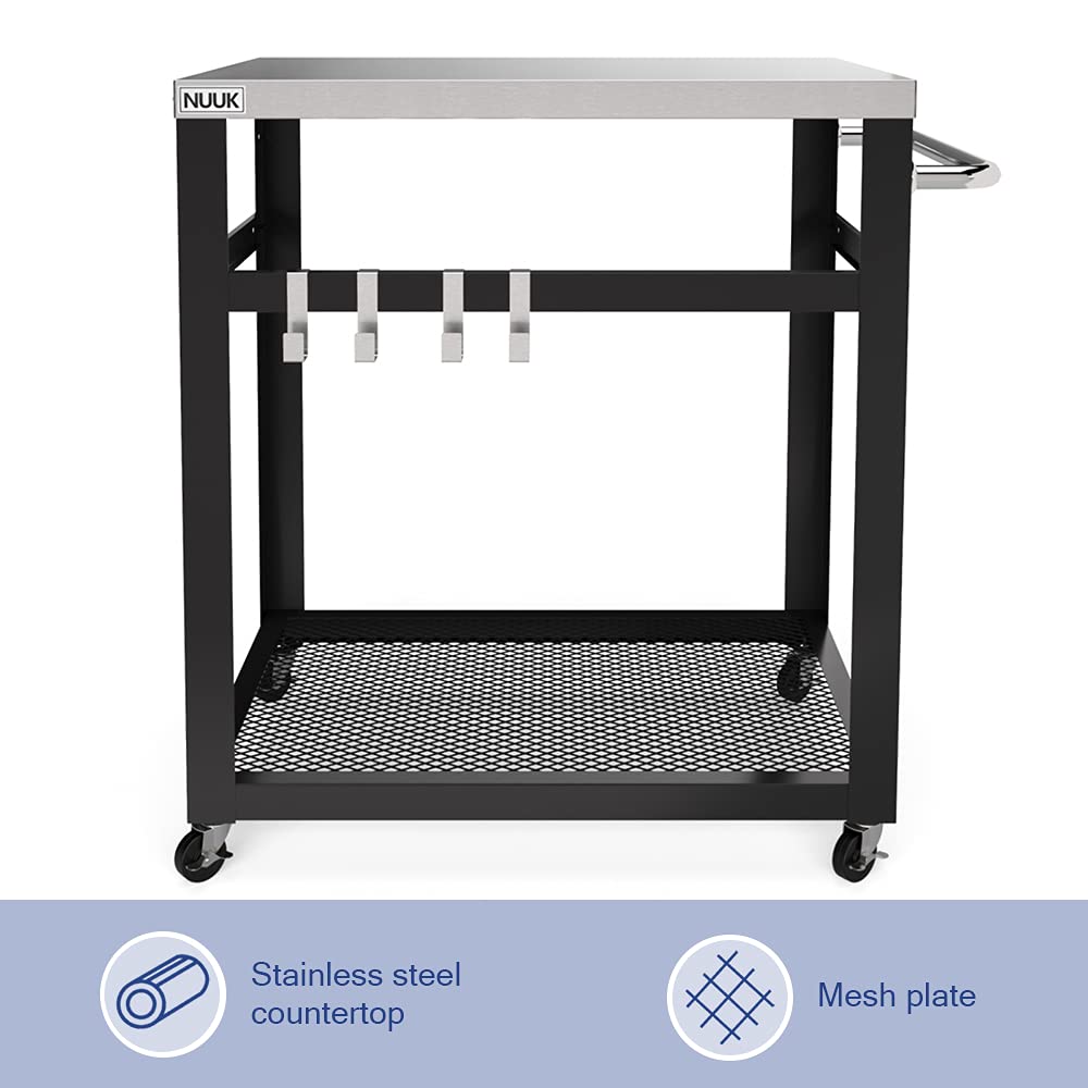 NUUK Double-Shelf Outdoor Cart, 20" x 30" - Gallery 9