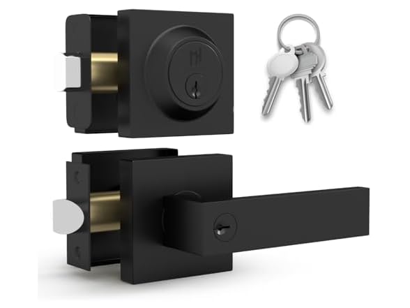 Matte Black Entry - Combo