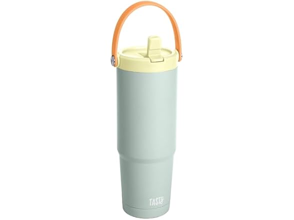 Tasty 30oz Insulated Travel Tumbler Aqua