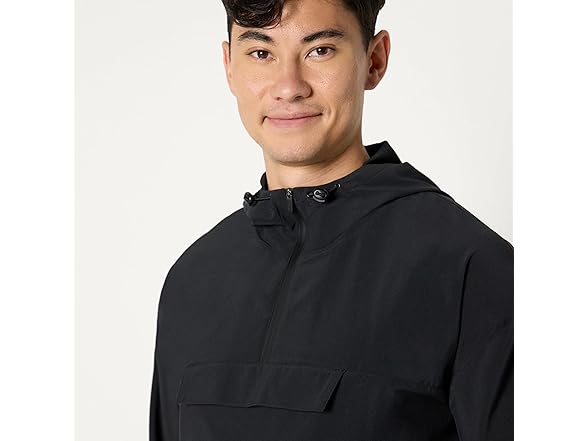 Amazon Essentials Men Athletic Lt Stretch Woven Anorak