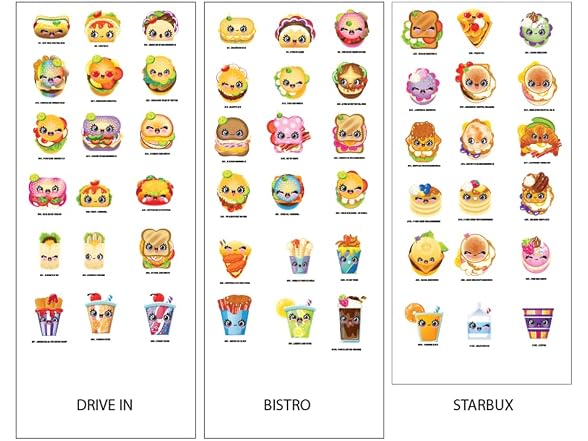 Puffy Puffs (10 Pack) 3D Collectible Puffy Characters