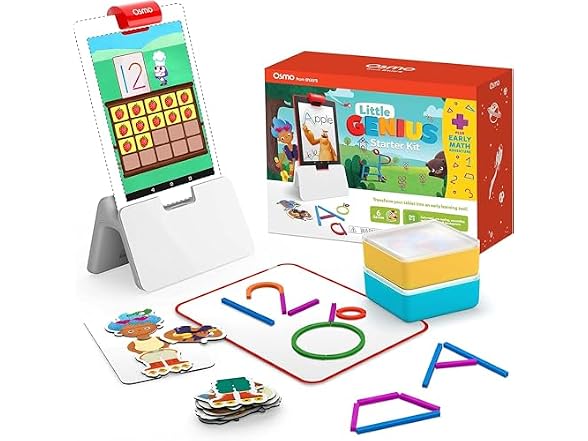 Osmo Little Genius + Early Math, Ages 3-5
