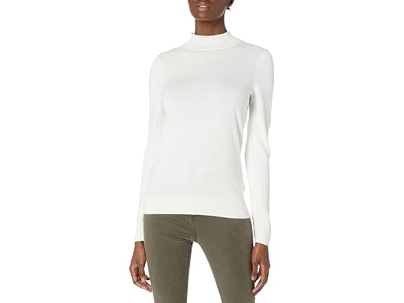 Amazon Essentials Women's Mockneck Sweater