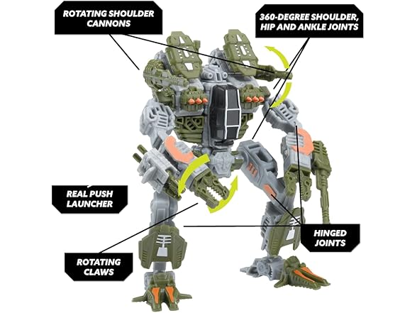 Snap Ships Forge Maul FT-12 Assault Mech