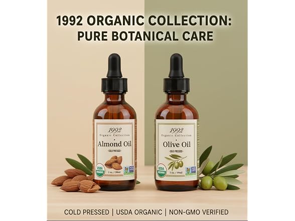 Tropic Isle Almond Oil and Olive Oil 2 Piece Set