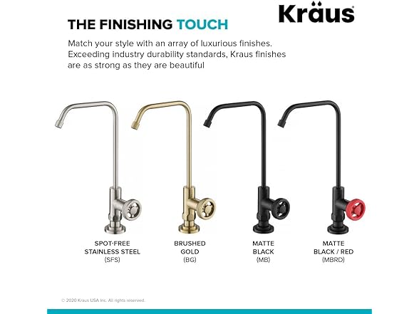 KRAUS Urbix 100% Lead-Free Kitchen Water