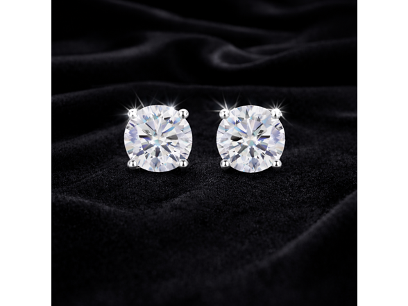 Moissanite Stud Earrings