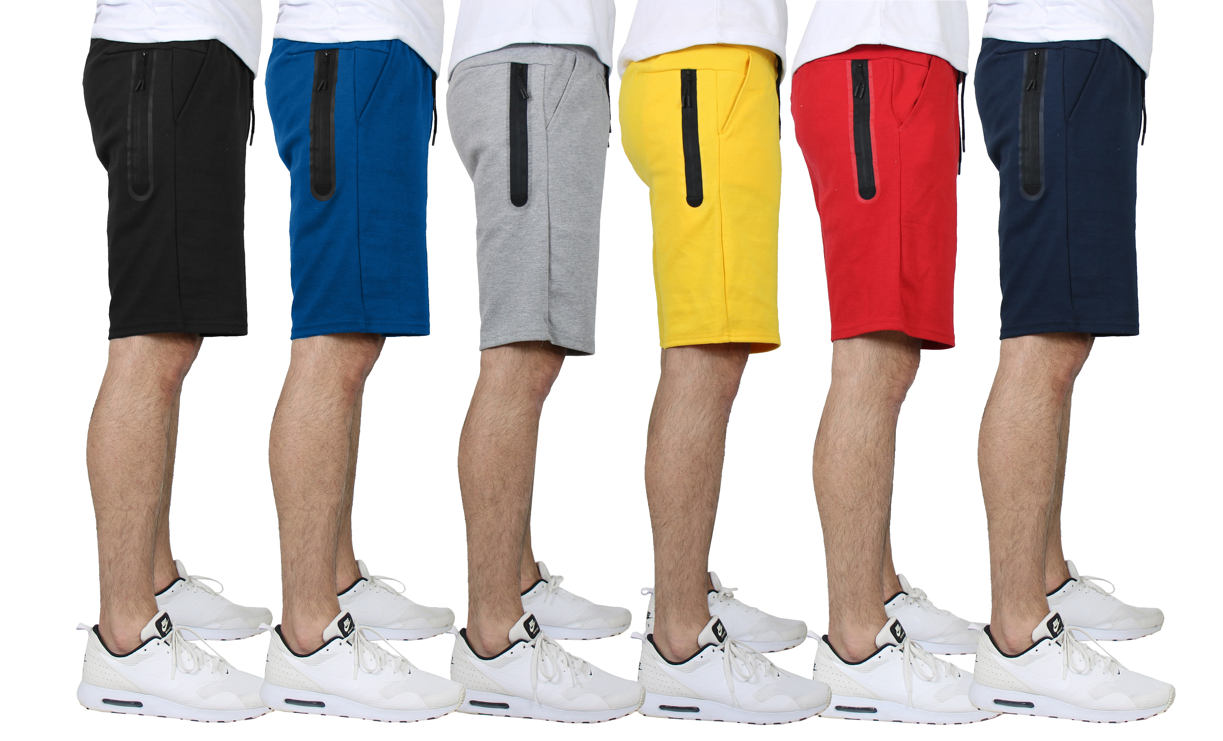 5Pk Mens T/F Performance Shorts (S-2XL) - Gallery 11
