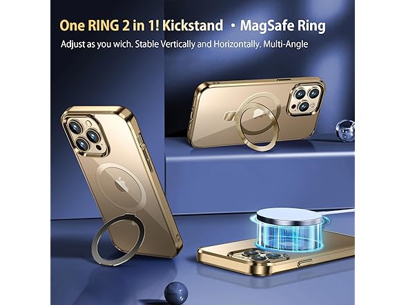 CD Ring Case Compatible with MagSafe