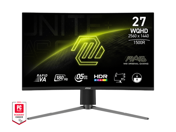 MSI 27" QHD Curved Monitor | MAG 27CQ6PF