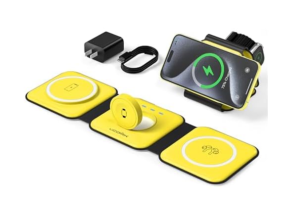 3-in-1 Foldable Wireless Charger