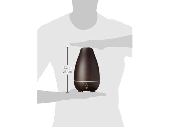 HealthSmart 500ML Oil Diffuser Brown