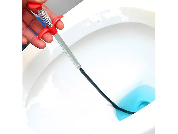 Domejo CON-118 Drain Snake Clog Remover, 79in