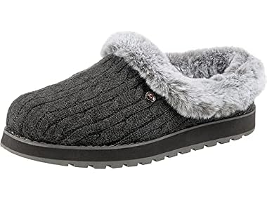 $19.99, Was $40, 50% Off! Skechers Bobs Women's Keepsakes Ice Angel Slipper dealfomo