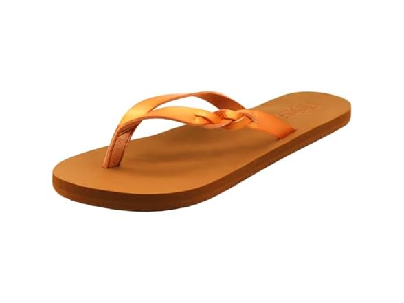 FLOJOS Women's Serenity Flat Sandal, 7