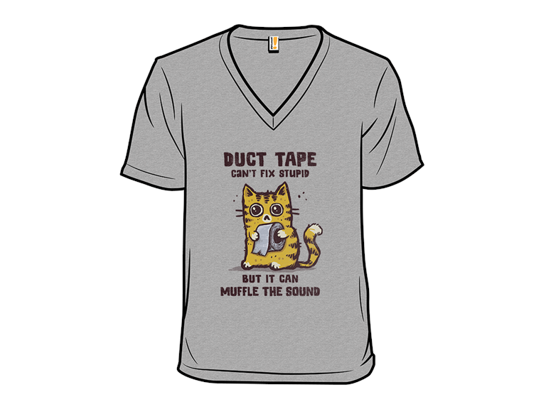 Duct Tape Can Muffle The Sound