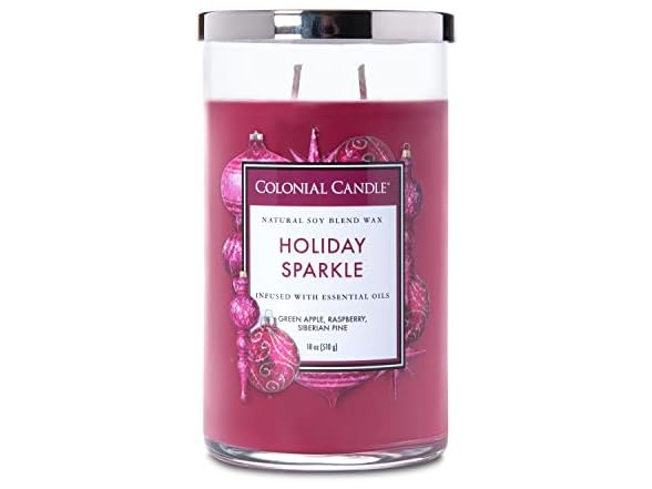 Colonial Candle Holiday Sparkle,19 oz