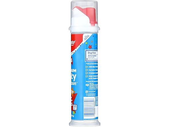 Colgate Kids Toothpaste Pump 4.4oz