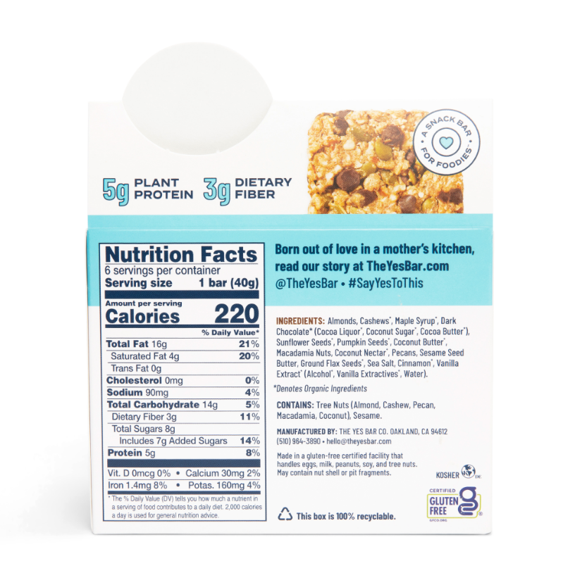 (18-Pack) The Yes Bars Variety Pack #1 - Gallery 19