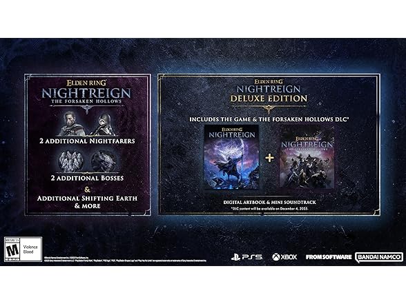 Bandai Namco ELDEN RING NIGHTREIGN PS5 Deluxe Edition