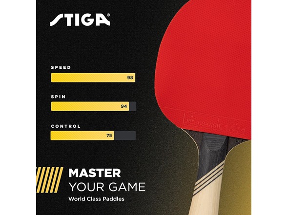 STIGA Carbon+ Ping Pong Paddle