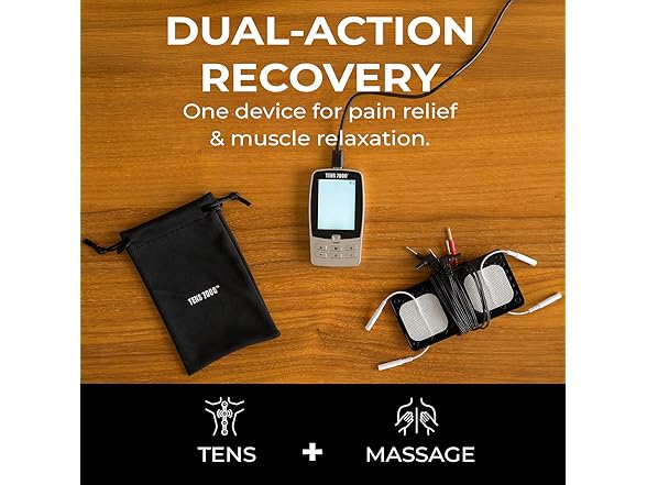 TENS Sport Recovery Unit with 4 Pads
