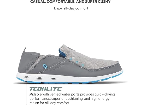Columbia Mens Bahama Vent PFG Boat Shoe (7)