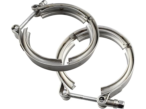 3" V Band Clamp SS w/Flange Male/Female