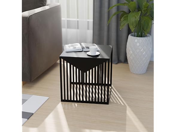 LeisureMod Cisco Square Side Table