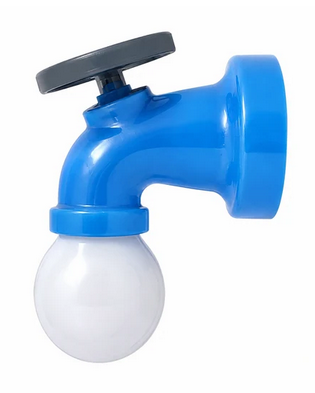 Wall Mounted Retro Style Faucet Lamp - Gallery 3