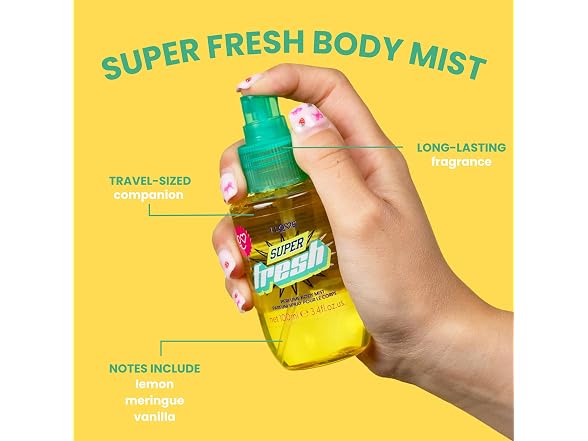 I LOVE Cosmetics In The Bag Body Sprays for Women