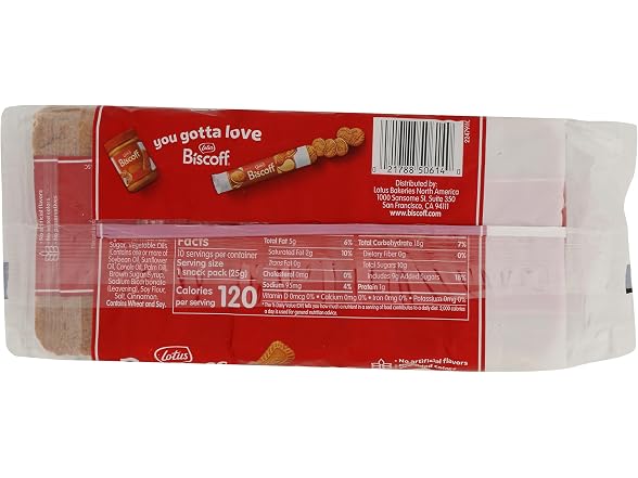 Biscoff Cookies | Airline Size