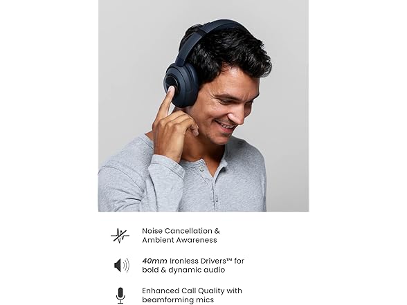 (NEW) Cleer Alpha Adaptive Noise Canceling Headphones