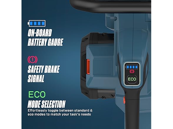 60V 18" Battery Chainsaw