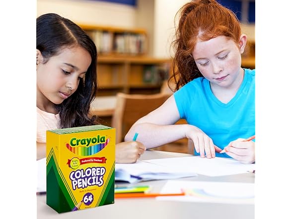 Crayola Mini Colored Pencils 64 count