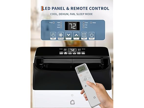 GarveeLife 14000 BTU Portable Air Conditioner