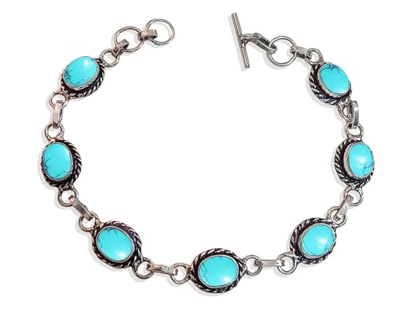 Sunyaran Blue Turquoise Bracelet