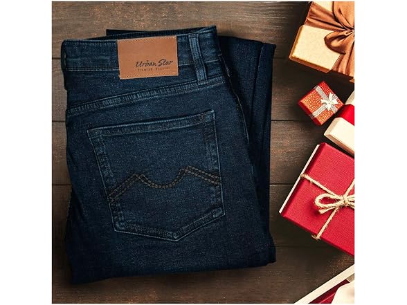 Urban Star Men (30W x 32L) Slim Stretch Jeans