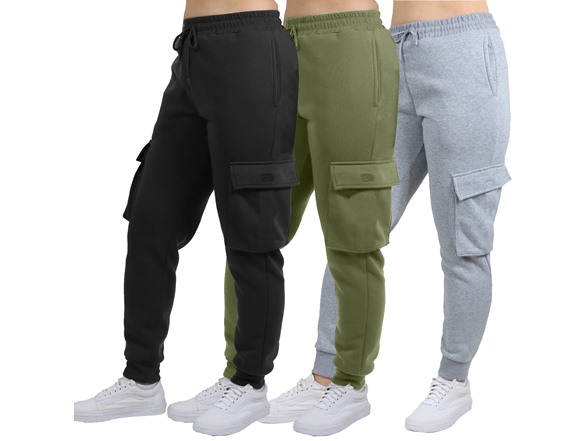 Black - Heather Grey - Olive