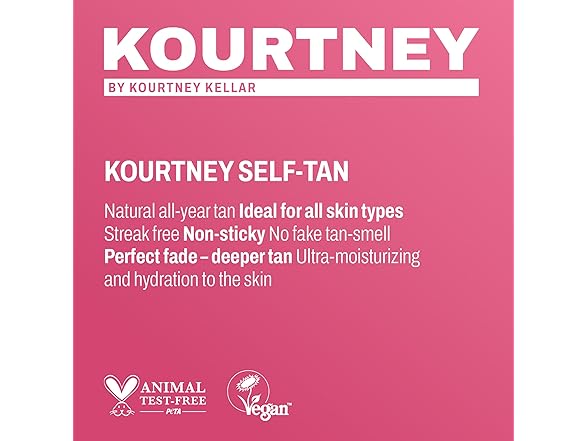 KOURTNEY Clear Self-Tan Drops