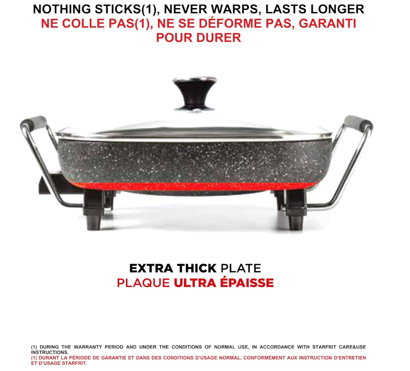 (NEW) StarFrit Heritage The Rock Electric Skillet - Gallery 10